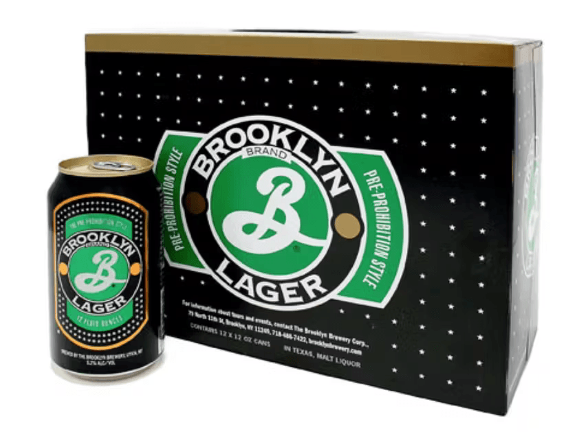 Brooklyn Brewery Lager 12oz Can [12-Pack]