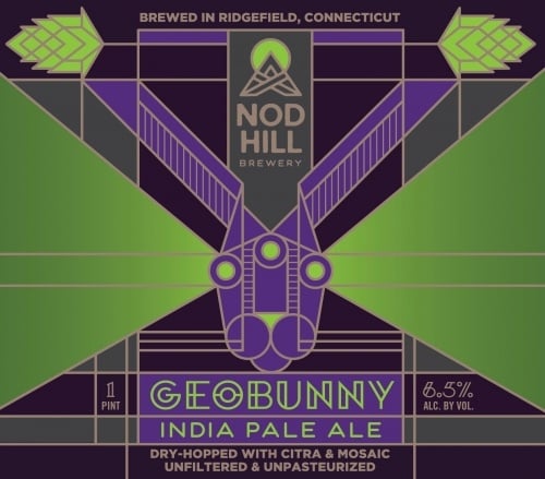 Nod Hill Brewery "Geobunny" New England IPA 16oz Can [4-Pack]
