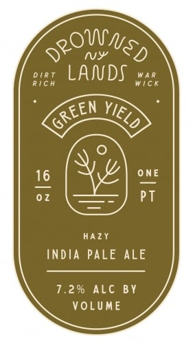 Drowned Lands Brewing “Green Yield” IPA 16oz Can [4-Pack]