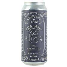 Drowned Lands Brewing “Deep Terra” DIPA 16oz Can [4-Pack]
