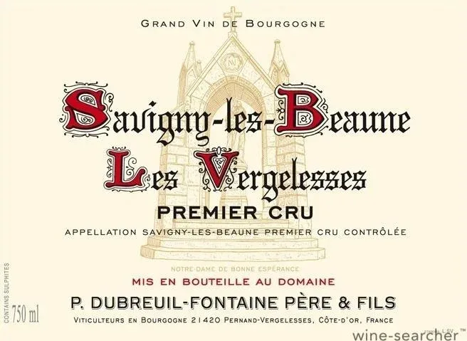 Domaine Dubreuil - Fontaine Savigny Les Beaune "Les Vergelesses"  1er Cru 2022 750ml