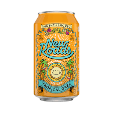 Two Roads “New Roads Tropical Daze” THC Seltzer 12oz Can [4-Pack]
