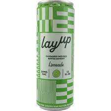 Layup THC Infused Refreshments "Limeade" 3MG [4-Pack]